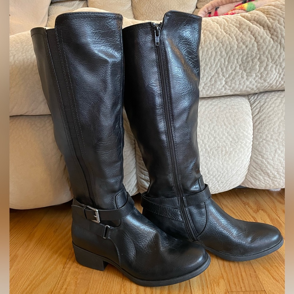 Black Boots | wide-calf | NWOT | size 8.5 | $20